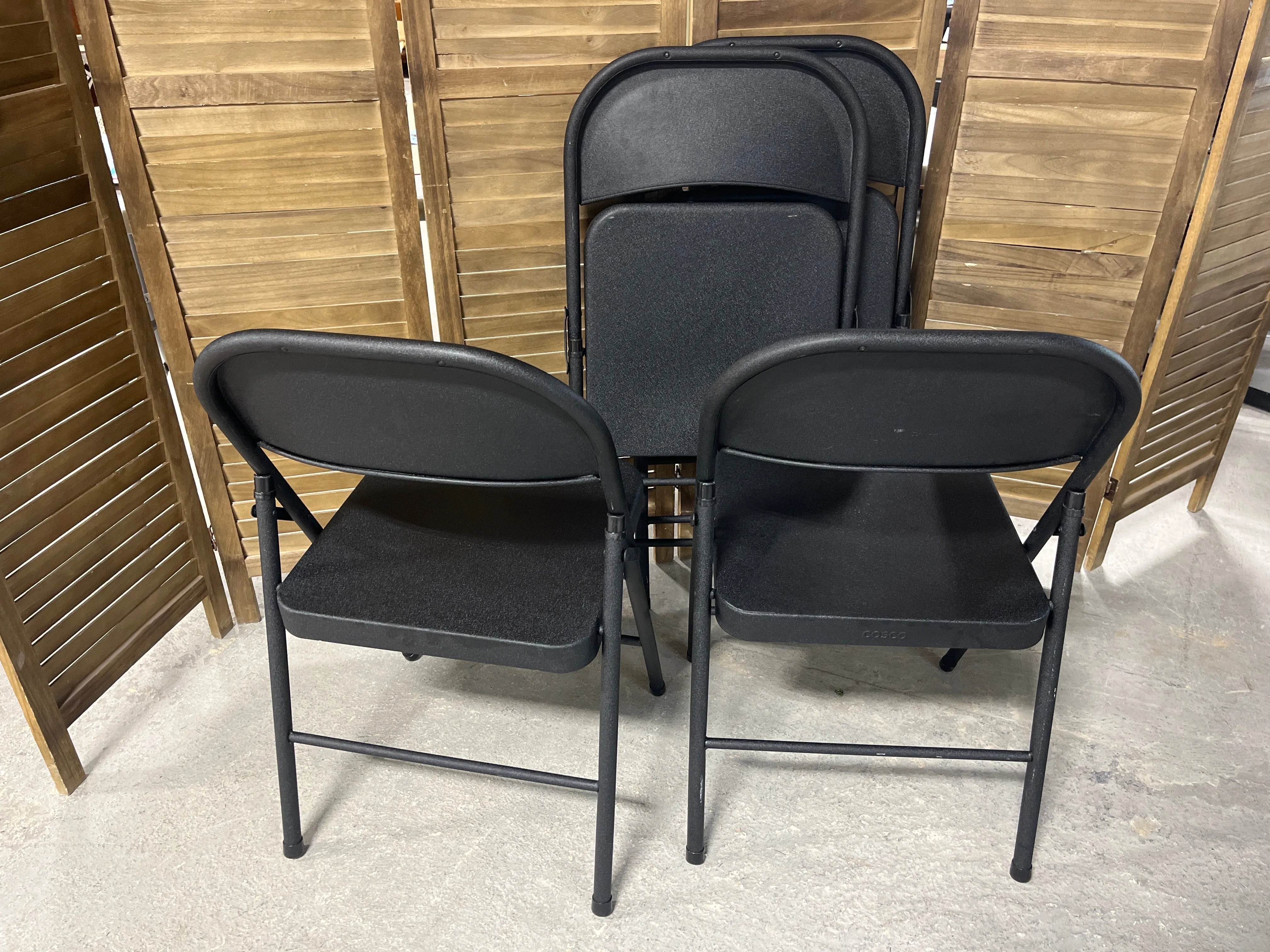 Cosco Folding Chairs-Set of 4