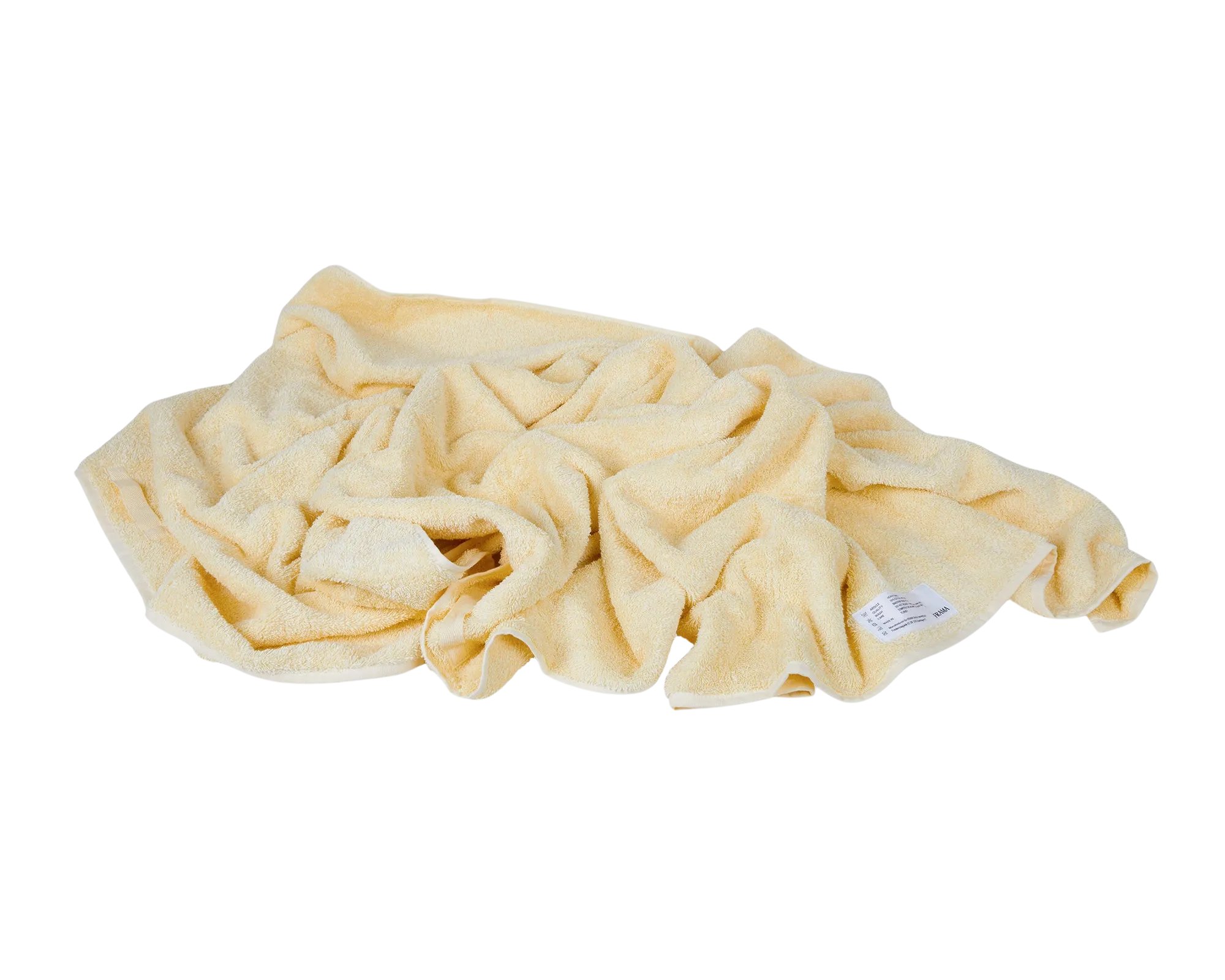 Heavy Towel | Pale Yellow | Bath Sheet