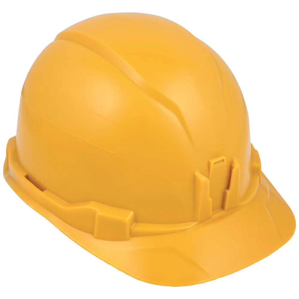Klein 60535 Hard Hat, Non-Vented, Cap Style, Yellow