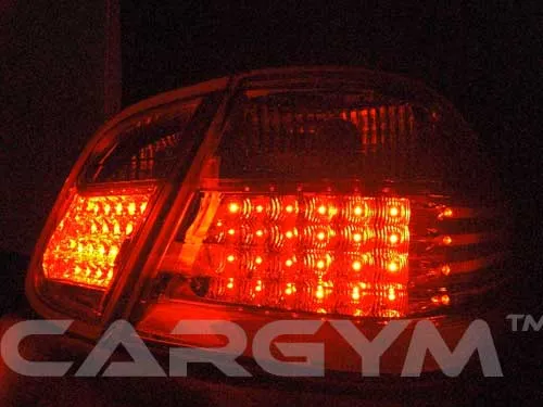 Mercedes-Benz CLK W208 1998-2002 Red & Smoke LED Taillight