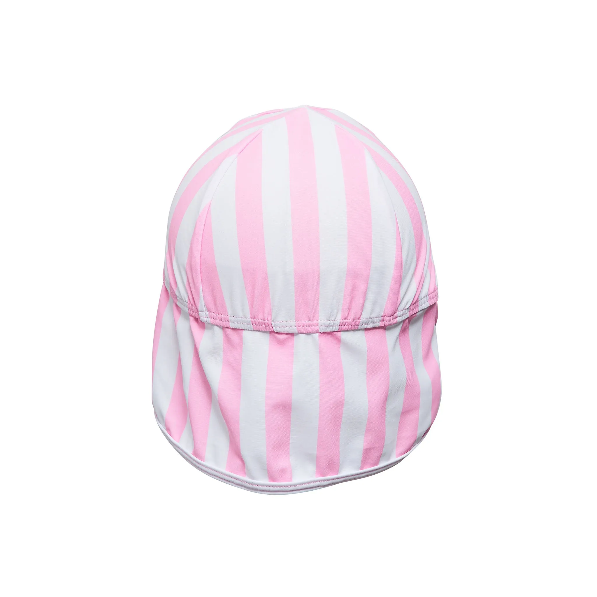 Pink Stripe Floating Flap Hat